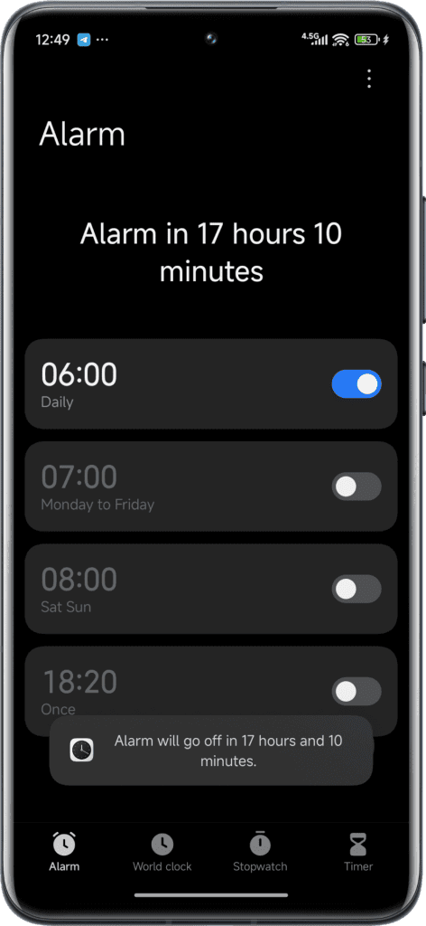 Clock OS3