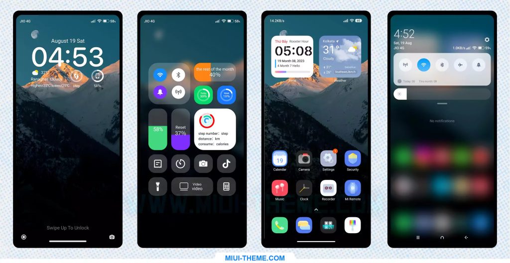 Depth Field IOS Xiaomi MIUI Themes