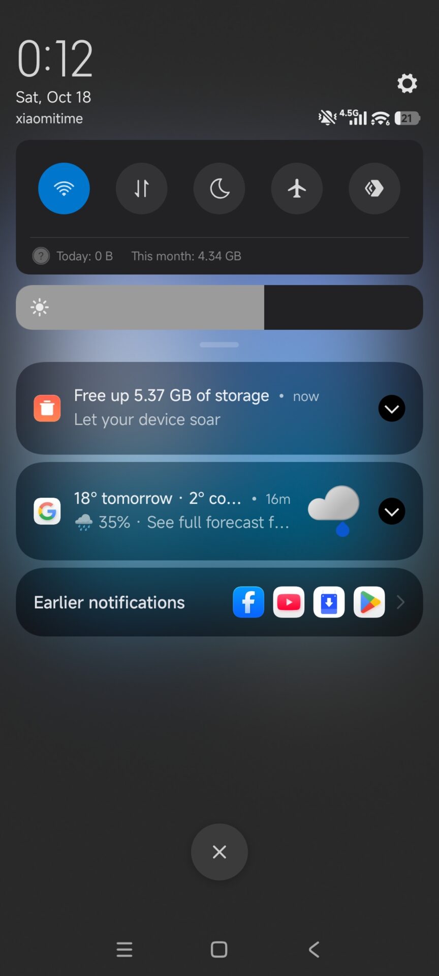 HyperOS Control Center 2