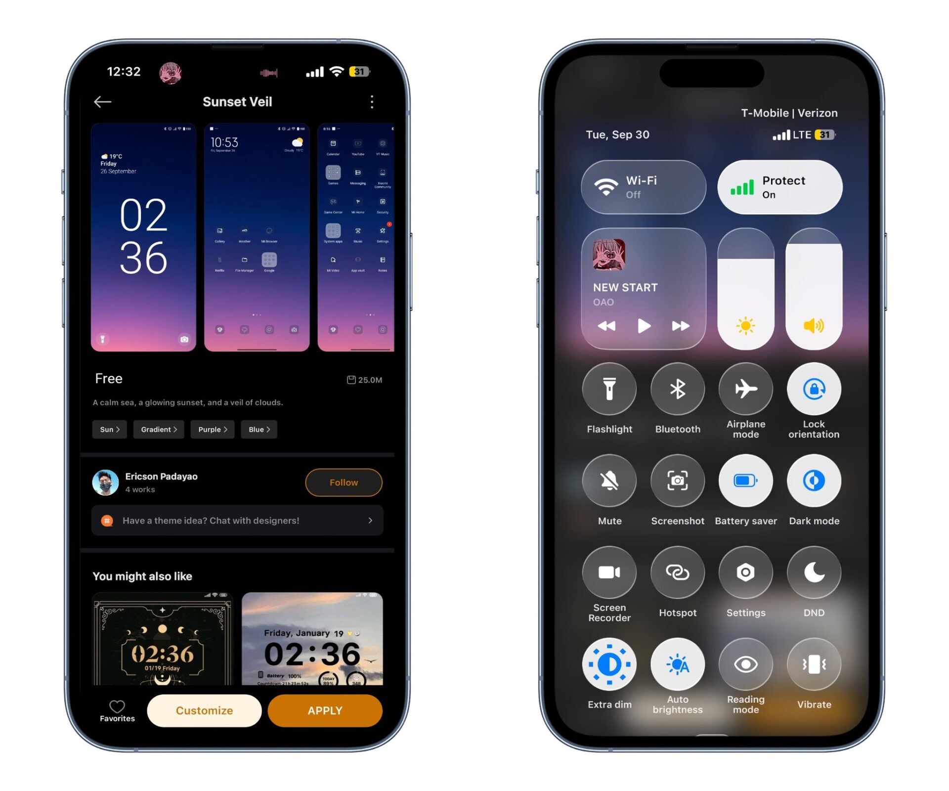 iOS Theme HyperOS 3