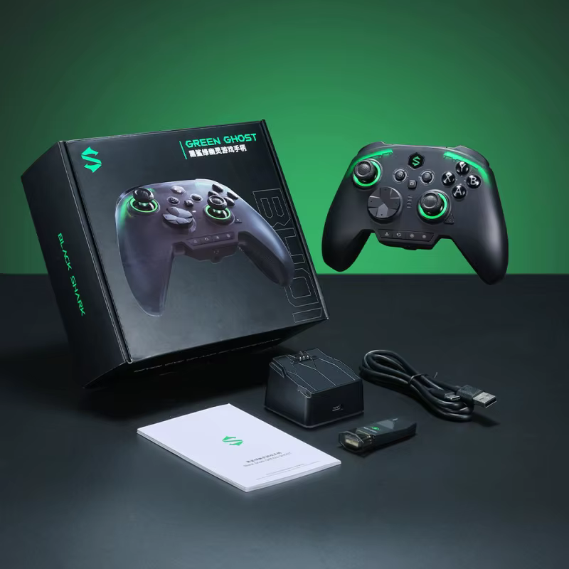Green Ghost Gamepad Controller