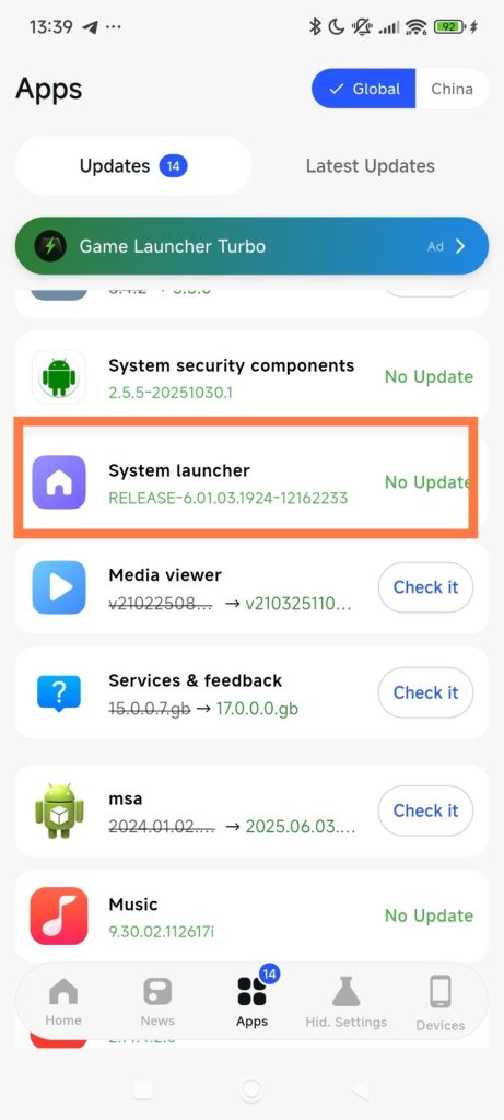 HyperOS 3 Launcher Download 1