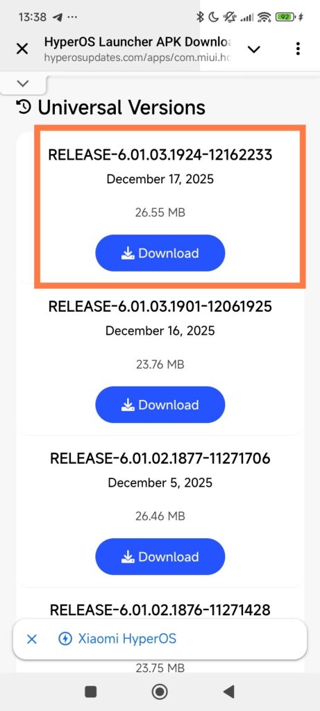 HyperOS 3 Launcher Download 2
