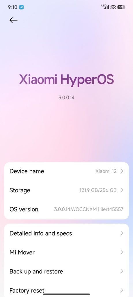 HyperOS 3 Settings 2