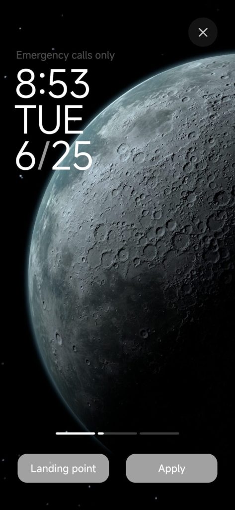 HyperOS Moon Super Wallpaper 4
