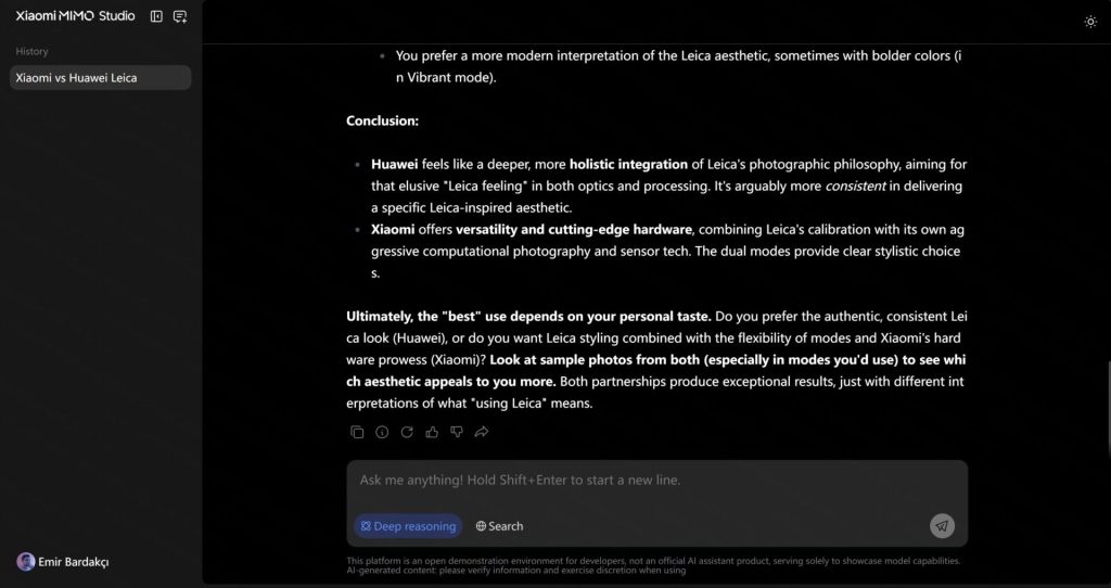 Xiaomi Chat MiMo 3
