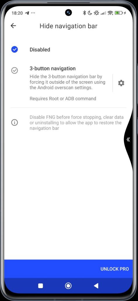 Full Screen Navigation Bar 1