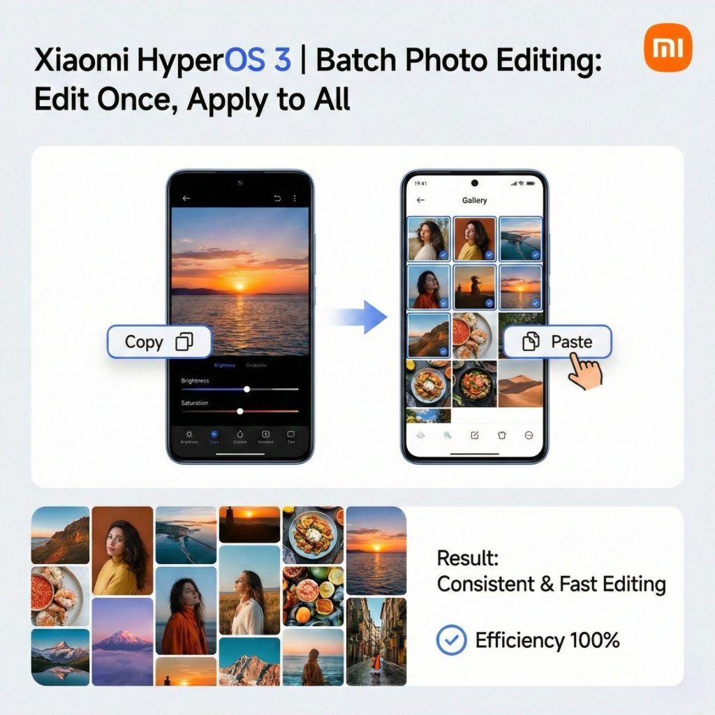 How to batch photo edit