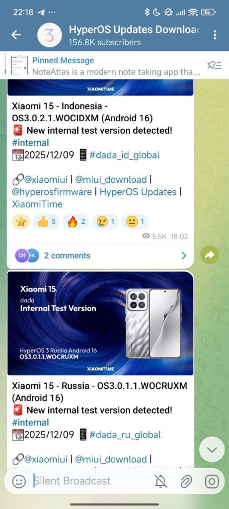 HyperOS Updates