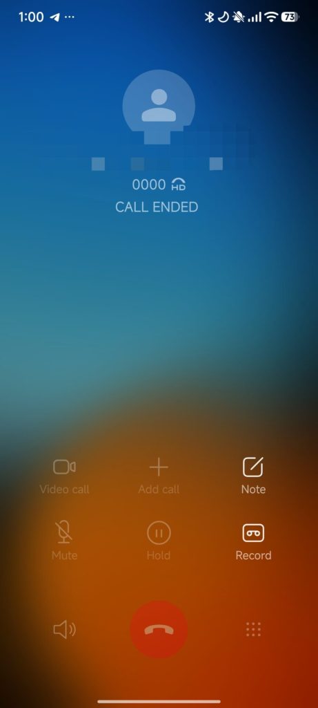 MIUI Dialer