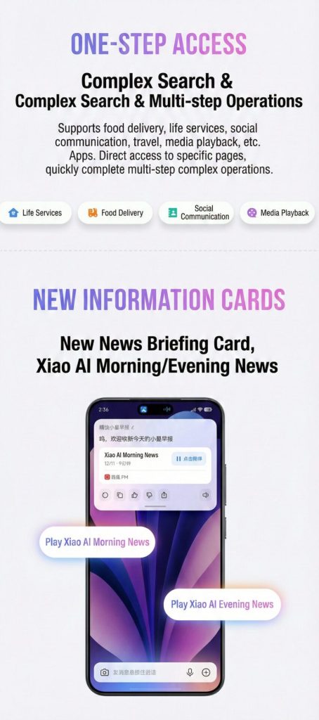 New XiaoAI Update 1