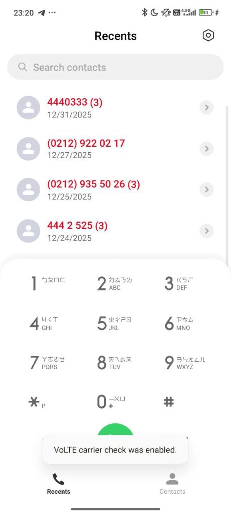 Xiaomi short codes dialer codes 2 1