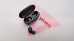 an earbud with a warning next to it saying the other one is missing