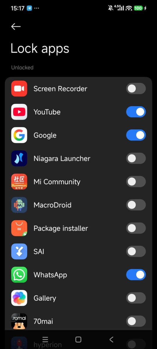 Autostart and clear cache option 3