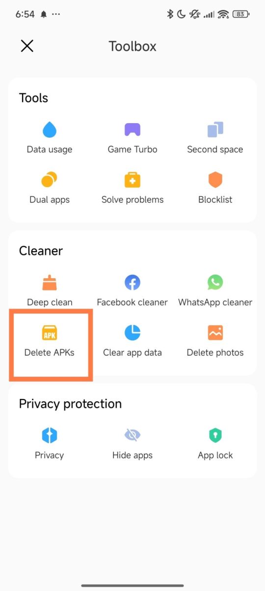 Delete APK Security App 3