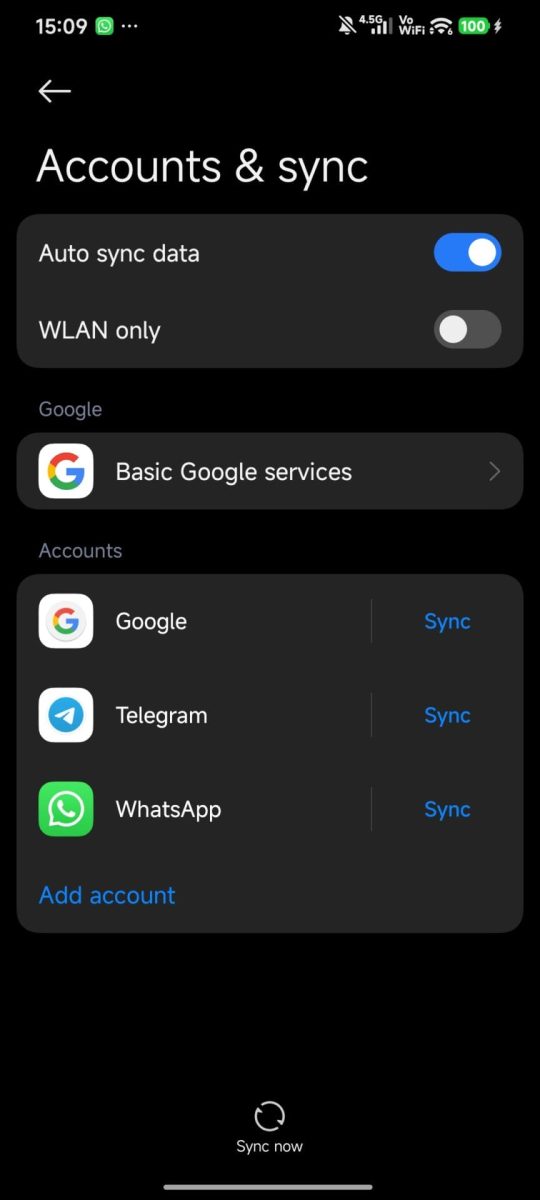 Enable basic google services 4