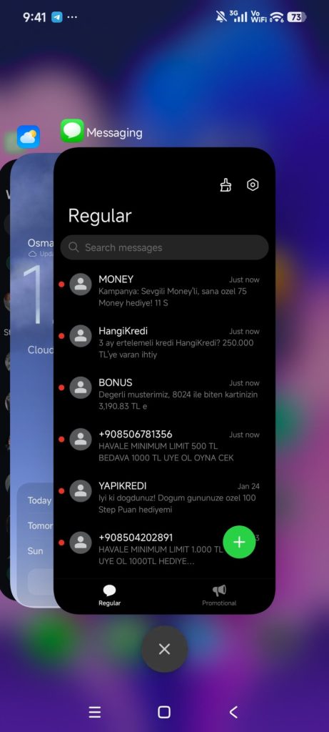 HyperOS 3.1 iOS Recent Apps Menu 1