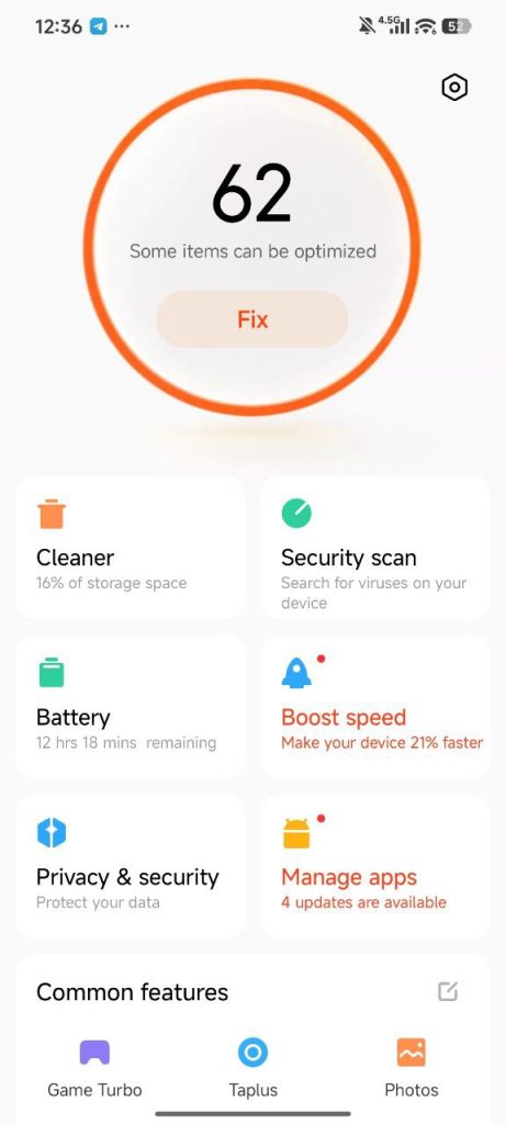 HyperOS Security App Update 1