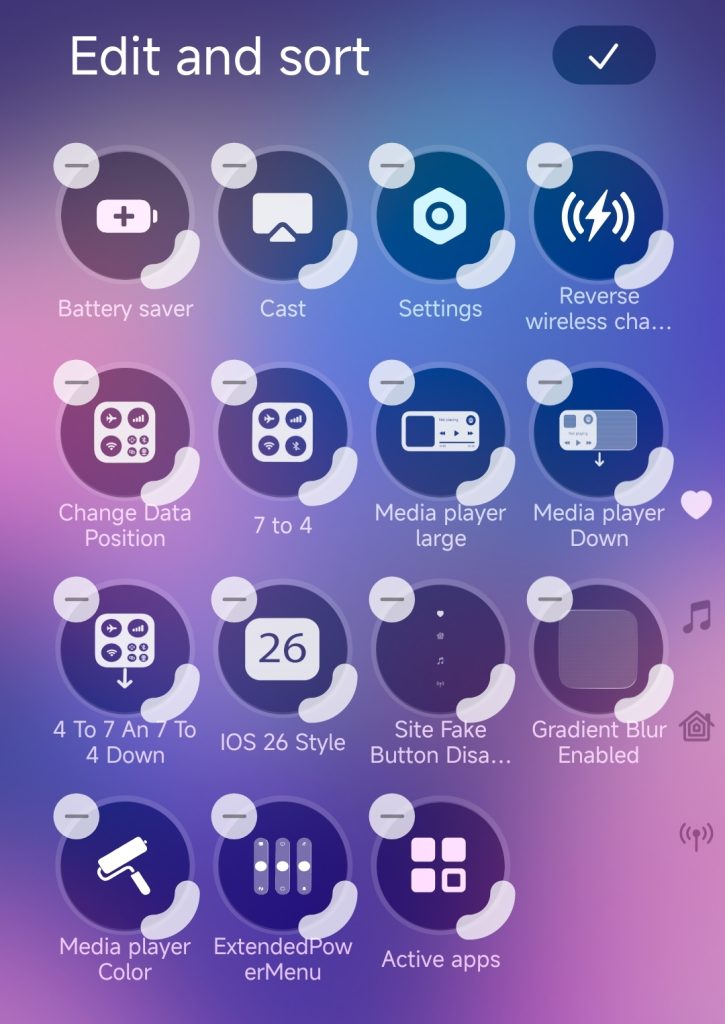 iOS control center module HyperOS 3 5