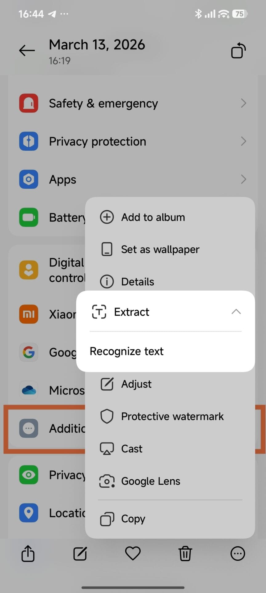 Xiaomi Fixes Gallery Text Recognition Bug with New v4.3.1.6 Update 2 Szöveg a képen eszköz 2 Xiaomi frissítés: Megszüntették a Galéria szövegfelismerési hibáját!