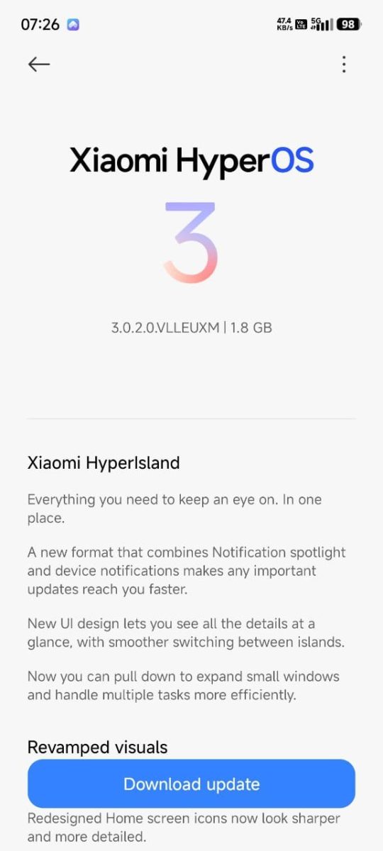 Xiaomi 13 Lite HyperOS 3