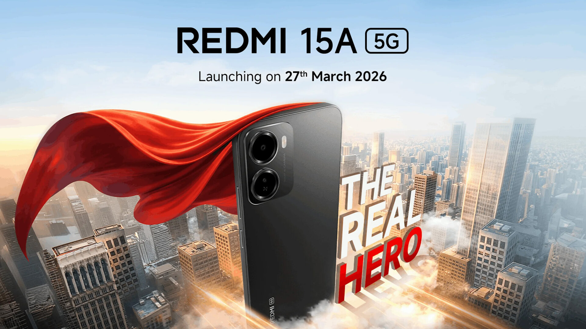 "Fedezd fel a REDMI 15A 5G titkait: 120Hz IPS kijelző és lenyűgöző 6300mAh akkumulátor!"