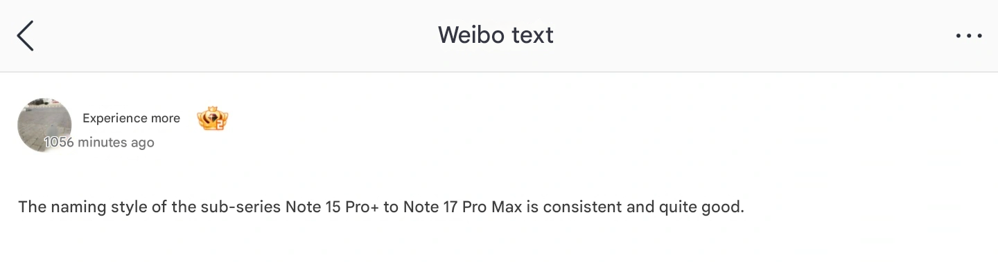 A REDMI Note név megváltozik