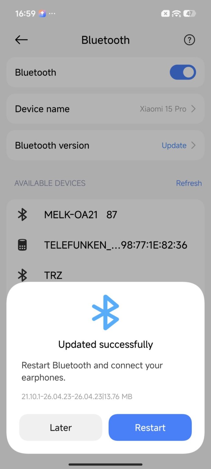 "Fantasztikus frissítés: Bluetooth újdonságok érkeztek a Xiaomi összes készülékére!"