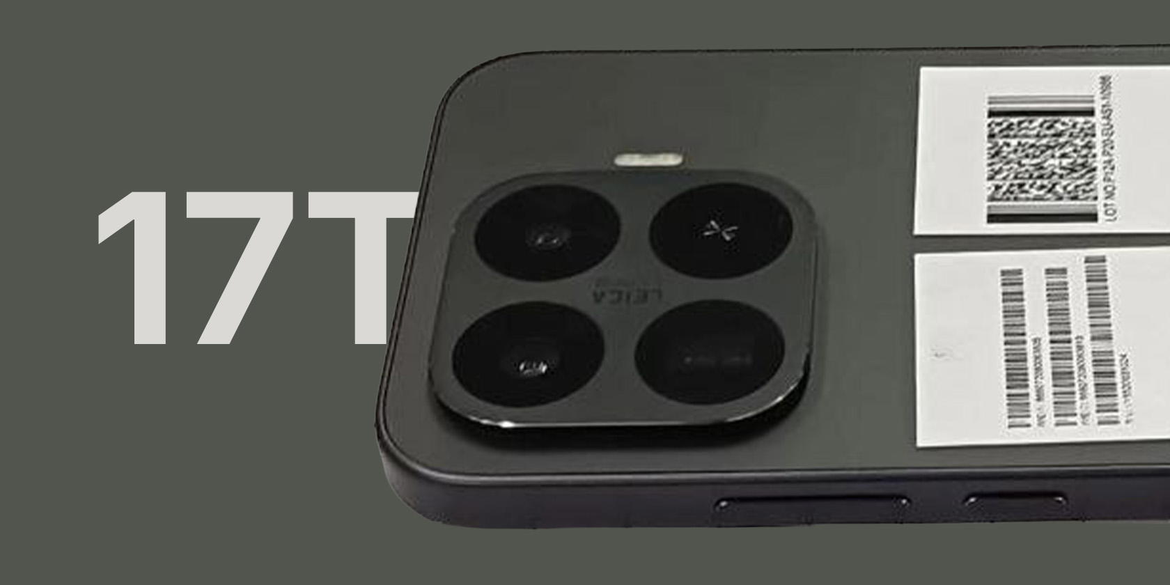 Feltárult a Xiaomi 17T és 17T Pro lenyűgöző dizájnja!