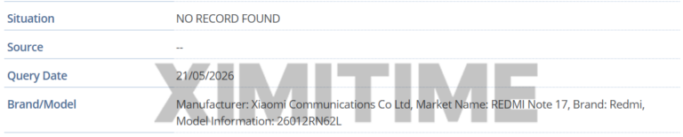 "Rövidesen megérkezik a REDMI Note 17? Izgalmas hírek a GSMA adatbázisból!"