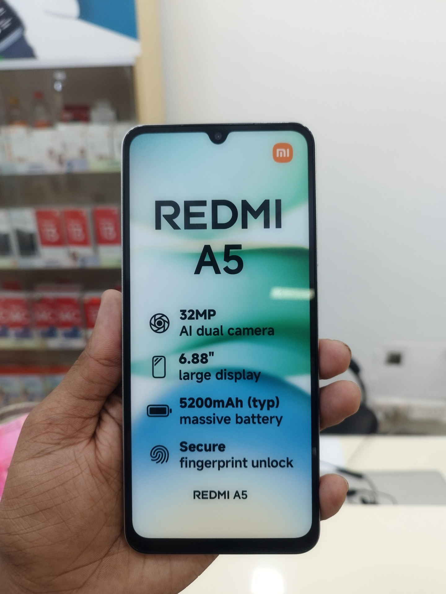 REDMI A5 Officially Becomes Xiaomi's Best-Selling Smartphone in Q1 2026 3 Redmi A5 front "REDMI A5: Xiaomi Legjobban Eladott Okostelefonja 2026 Első Negyedévében!"