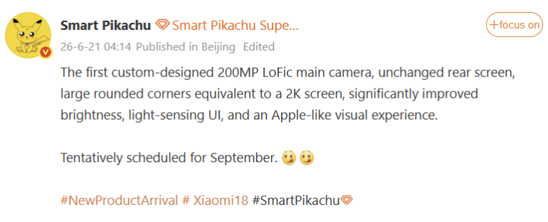 Xiaomi 18 Pro: Forradalom a 2K kijelzők világában!