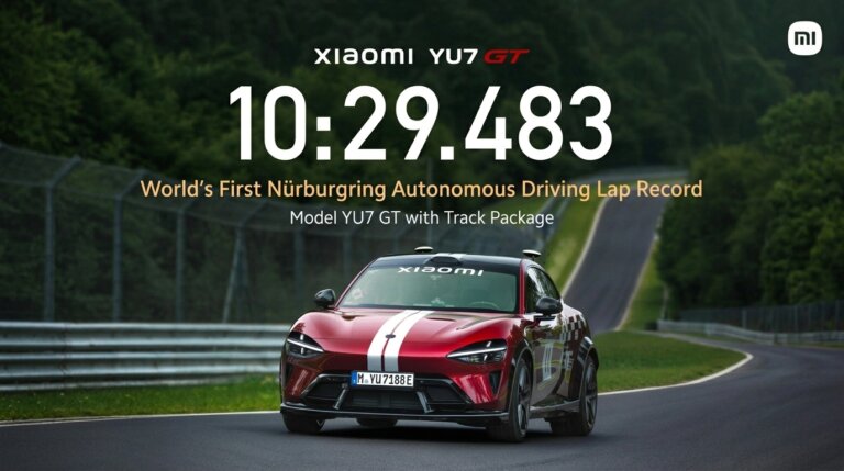 Xiaomi YU7 GT: Világelső Nürnbergi Autonóm Autózási Rekord!