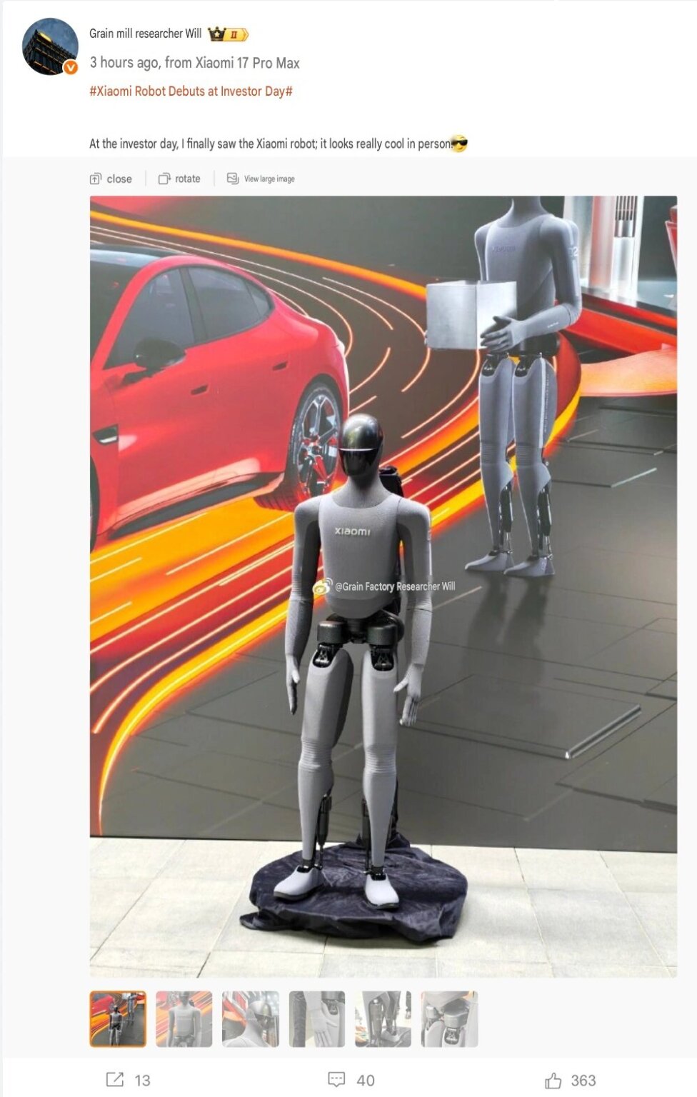 Új Xiaomi robot érkezik holnapra