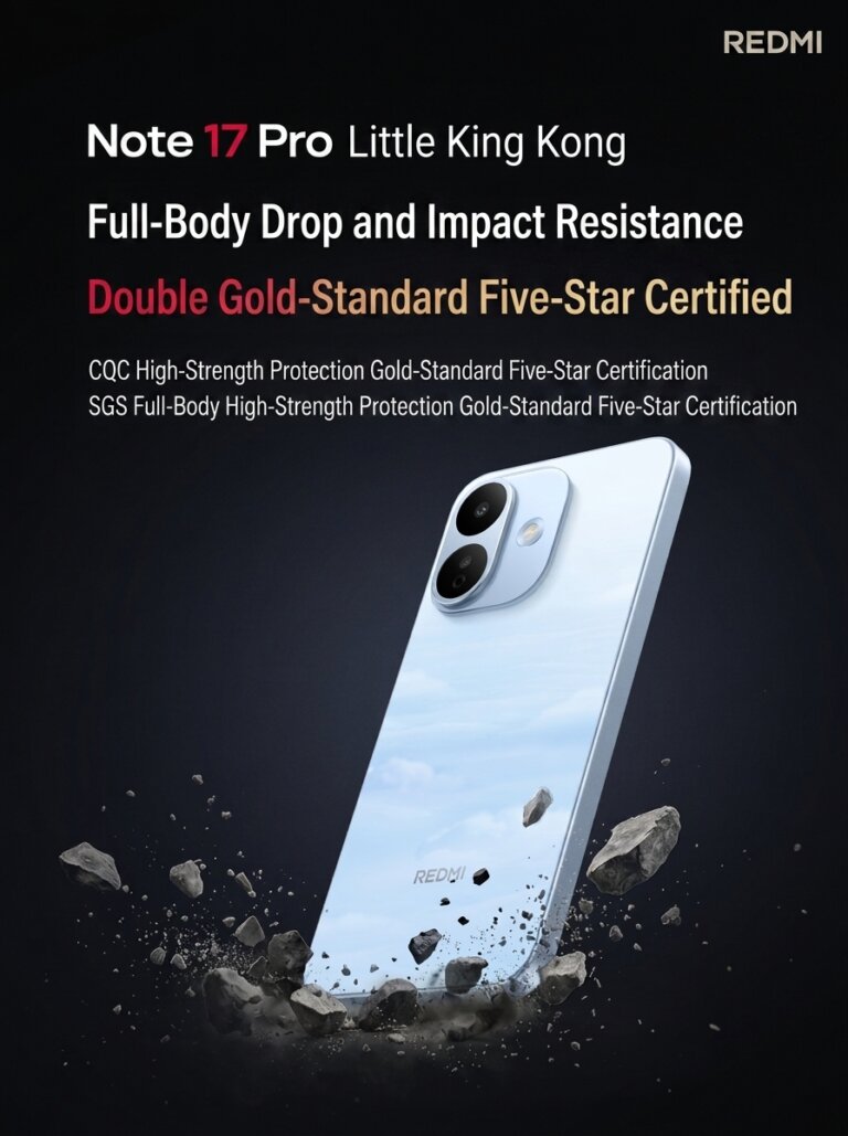 Fedezd fel a REDMI Note 17 Pro újjdonságait