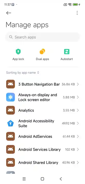 Xiaomi biztonsági alkalmazás és Game Turbo frissítés