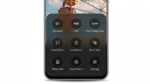 Frissített kamera app: Fedezd fel a Xiaomi HyperOS 4 új dizájnját!