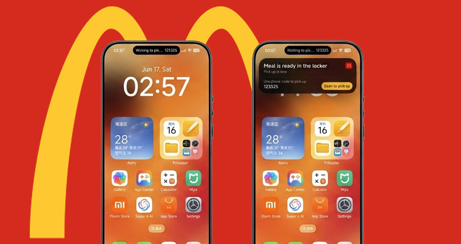 Xiaomi HyperOS 3: Könnyű rendelés McDonald's QR kóddal!