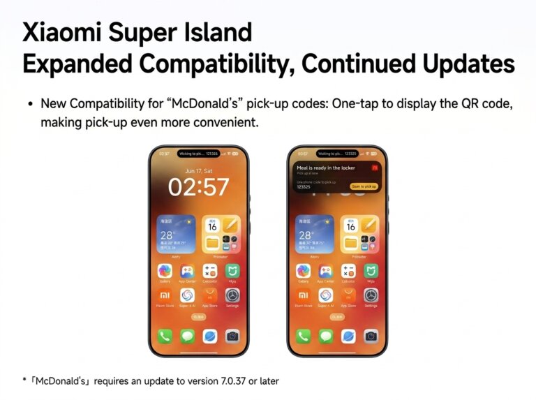 Xiaomi HyperOS 3: Könnyű rendelés McDonald's QR kóddal!