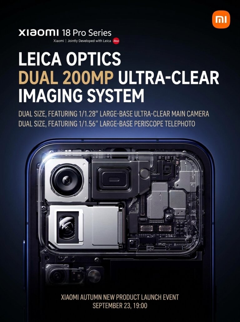 Fedezd fel a Xiaomi 18 Pro sorozat lenyűgöző Leica dupla 200MP kameráit!