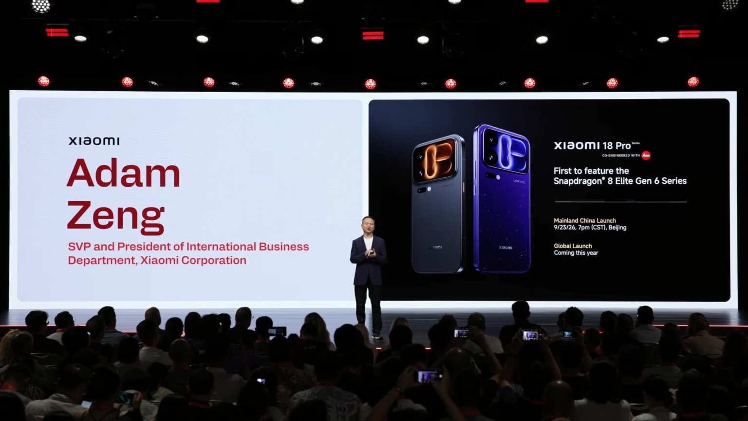 "A Xiaomi 18 Pro globális változata kisebb akkumulátorral és lassabb töltési sebességgel érkezik!"