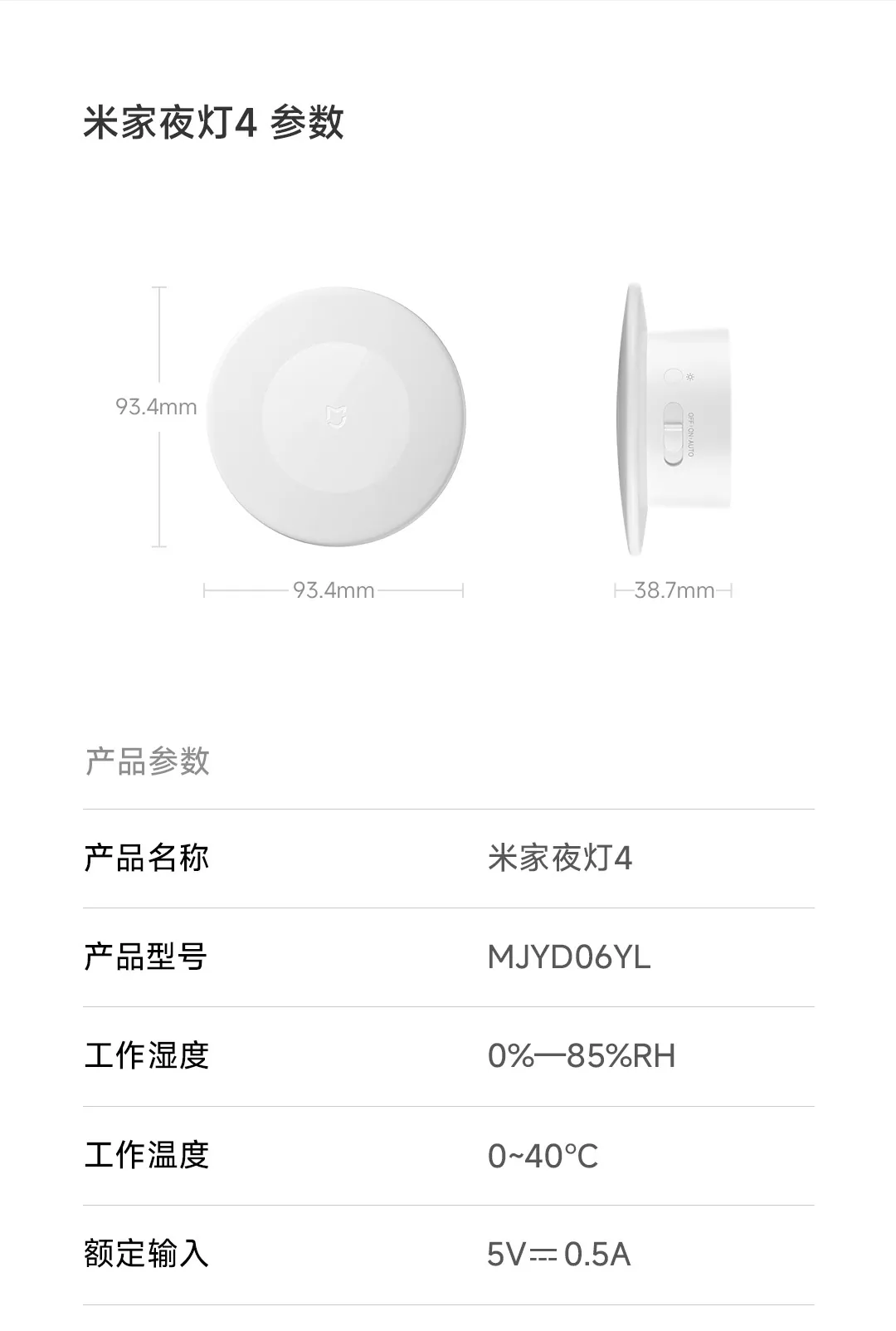 "Xiaomi Mi Home Night Light 4: 8 Hónapig Tartó Akkumulátor és Okos Radar Érzékelő!"
